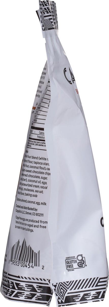 slide 6 of 14, Cappello's Bakery Style Chocolate Chip with Flaky Sea Salt Cookie Dough 12 ea, 