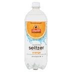 slide 1 of 1, ShopRite Seltzer Orange - 33.8 fl oz, 33.8 fl oz