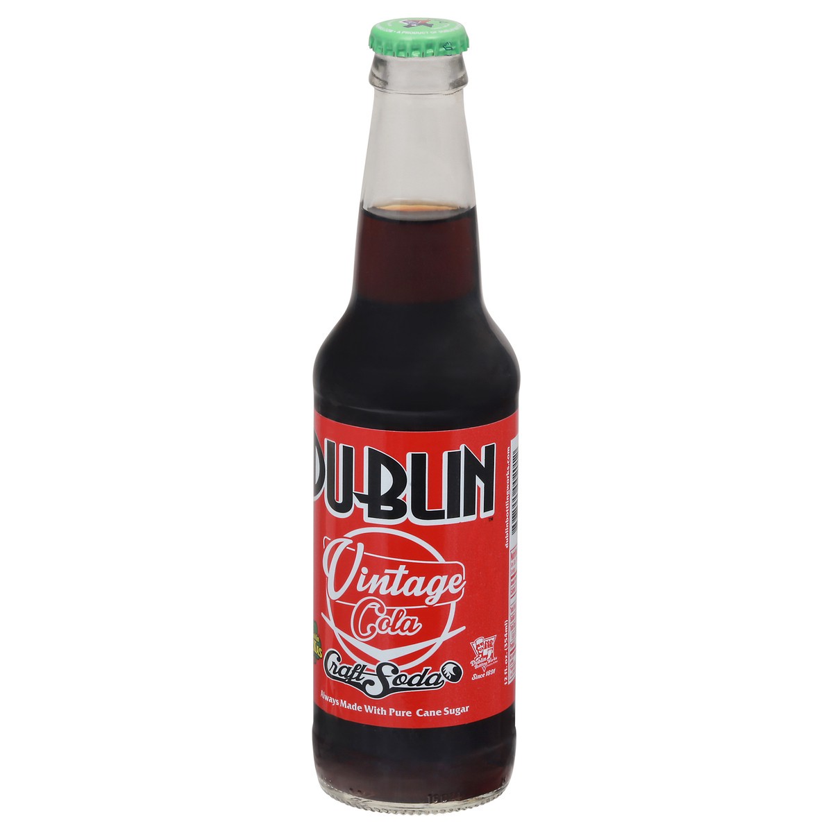 slide 3 of 13, Dublin 1891 Craft Soda, Vintage Cola - 12 fl oz, 12 fl oz