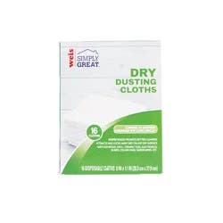 Weis Quality Dry Dusting Cloths