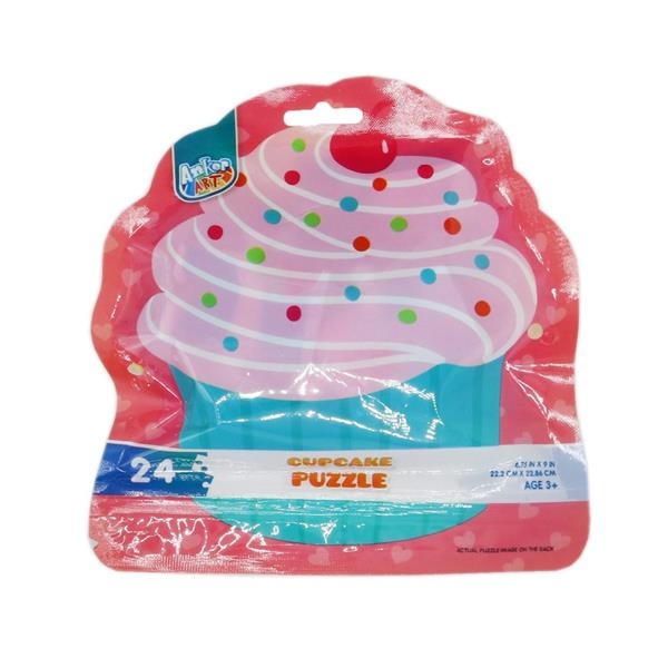 slide 1 of 1, Anker Art 24Piece Cupcake Puzzle Age 3+, 1 ct