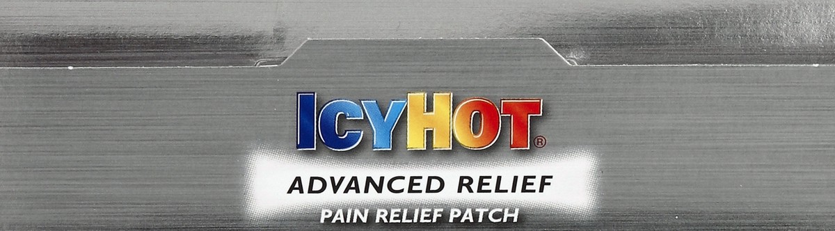 slide 7 of 7, Icy Hot Advanced Pain Relief Patch, 5 ct