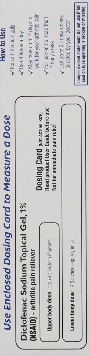 slide 8 of 9, Salonpas Arthritis Pain Relief Diclofenac Gel, 3.53 oz