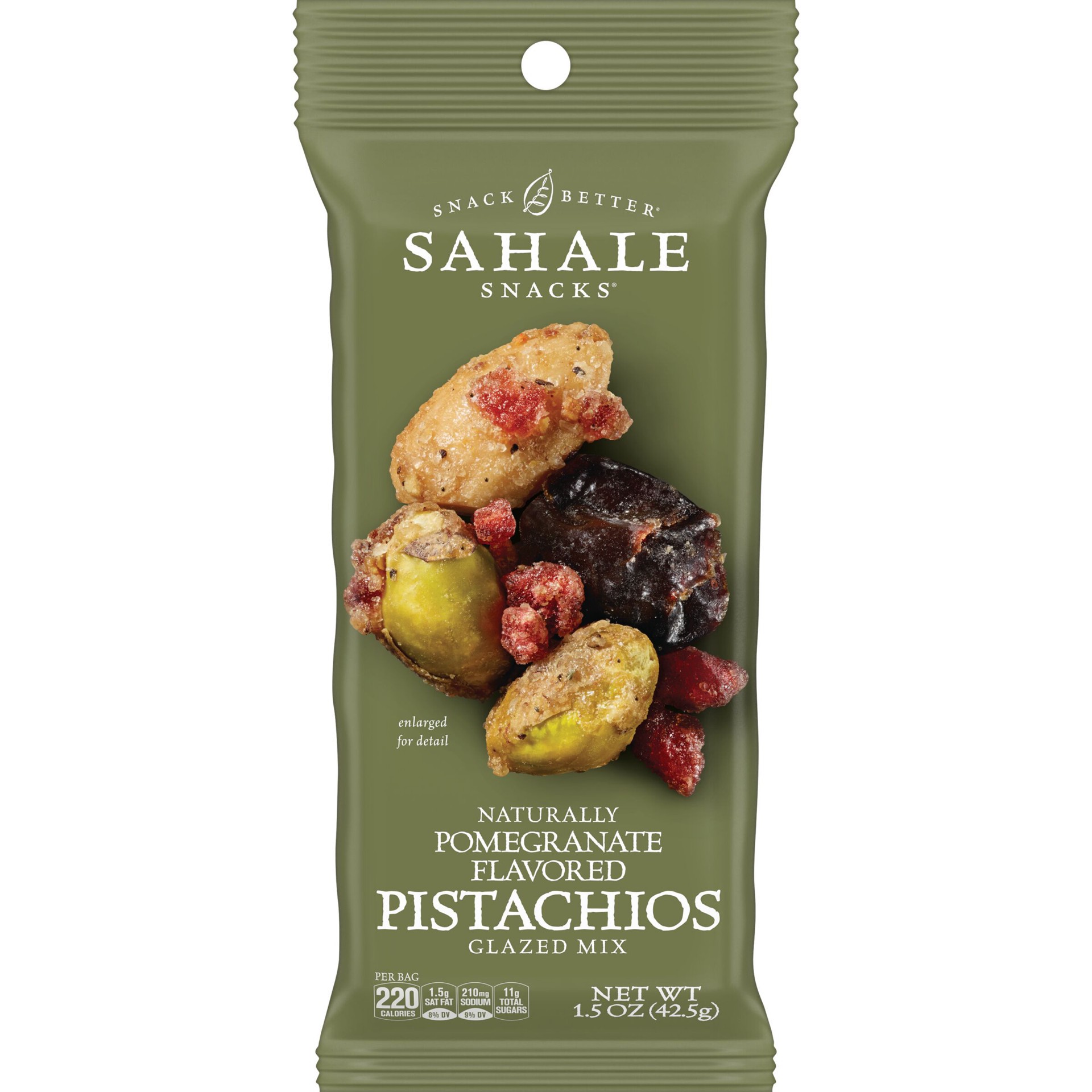 slide 1 of 4, Sahale Snacks Sahale Pistachios Pomegranate, 1.5 oz