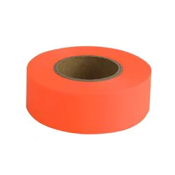 Project Source 1-in W x 200-ft L Orange Caution Polyethylene Safety Tape