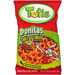 Totis Chili & Lime Flavored Donitas 3.88 oz