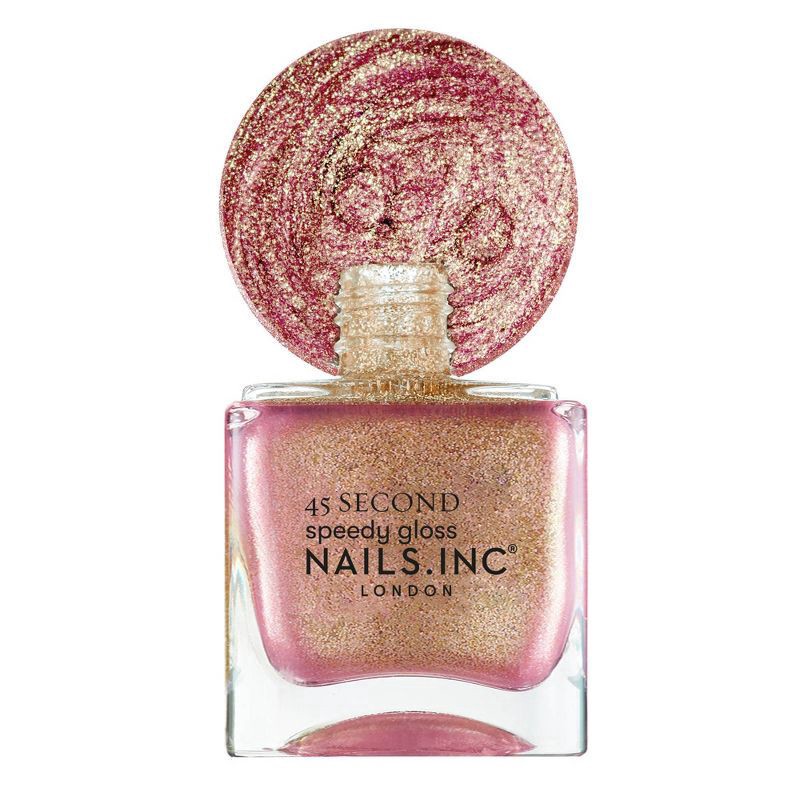 slide 3 of 6, Nails Inc. Nail Polish - Ruby - 14ml, 14 ml