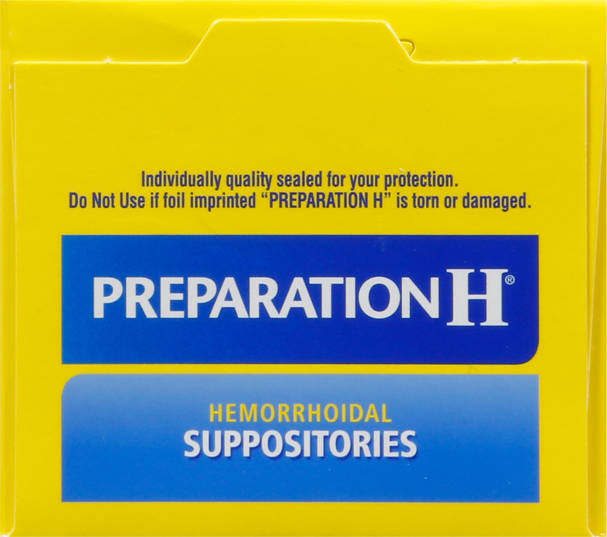 slide 9 of 9, Preparation H Hemorrhoidal Suppositories 48 ea, 48 ct