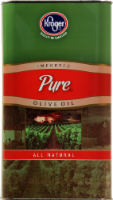 slide 1 of 1, Kroger 100% Pure Olive Oil, 101 oz