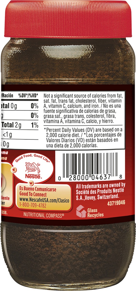 slide 11 of 12, Nescafé Dolca, Flavored Instant Coffee, Dark Roast 1.76 oz. Jar, 1 ct