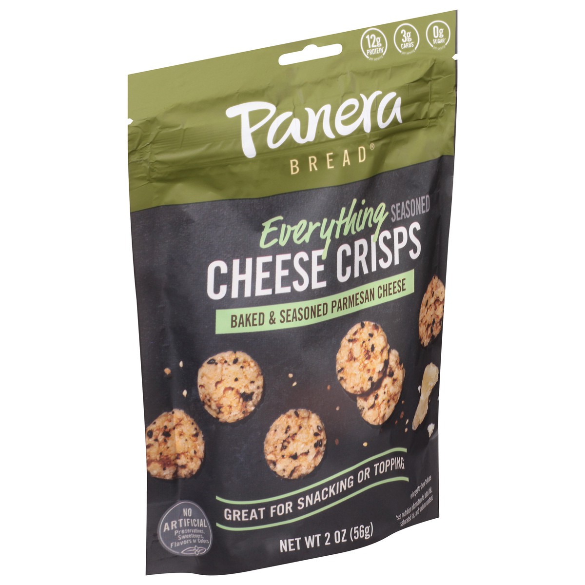 slide 2 of 9, Panera Bread Everything Cheese Crisps, 2 oz, 2 oz