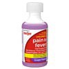 slide 18 of 21, Meijer Children's Pain & Fever Oral Suspension, Grape, 160mg, 2 ct