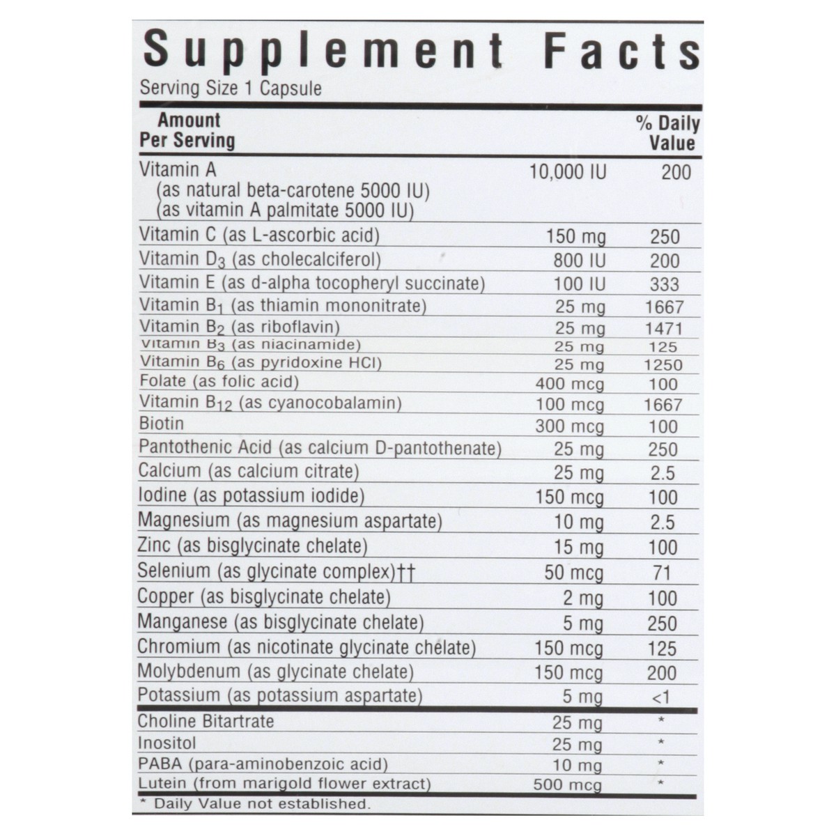 slide 2 of 12, Bluebonnet Nutrition Iron-Free Vegetable Capsules Multi One 60 ea, 60 ct