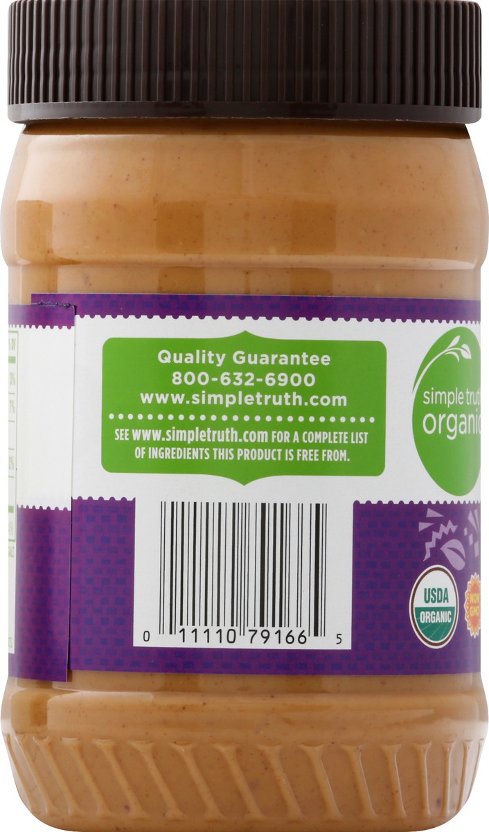 slide 4 of 8, Simple Truth Organic No Stir Crunchy Peanut Butter, 16 oz