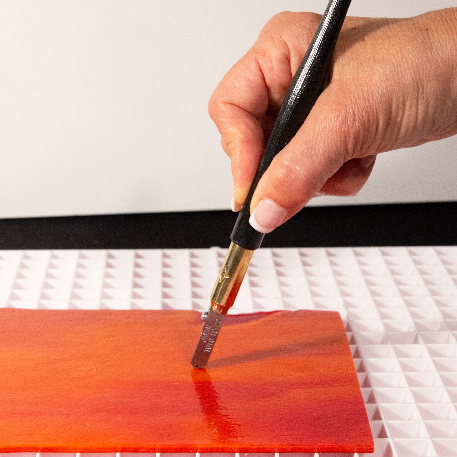 slide 4 of 5, Toyo Pattern Blade Dry Wheel Supercutter Glass Tool, 7.5 in x 5/8 in x 5/8 in