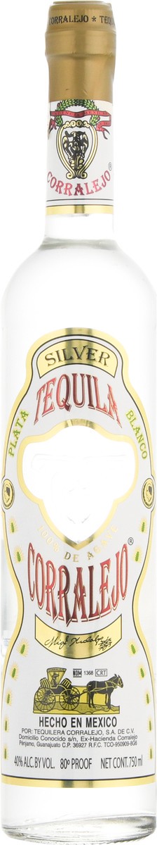 slide 4 of 12, Tequila Corralejo Silver Tequila 750 ml, 750 ml