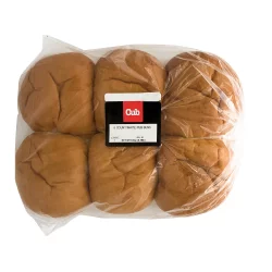 White 6 Count Pub Buns