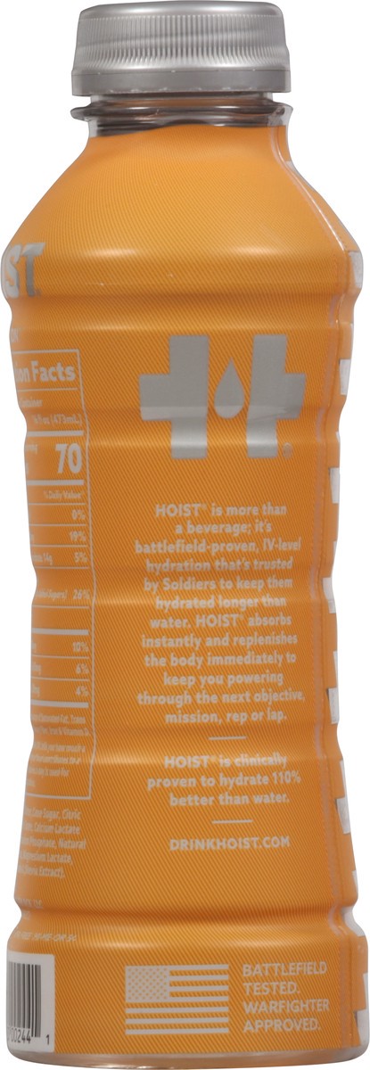 slide 5 of 9, Hoist IV-Level Peach Mango Hydration Drink 16 fl oz, 16 fl oz