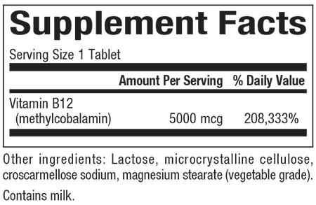 slide 2 of 2, Natural Factors B12 Methycobalamin, 60 ch