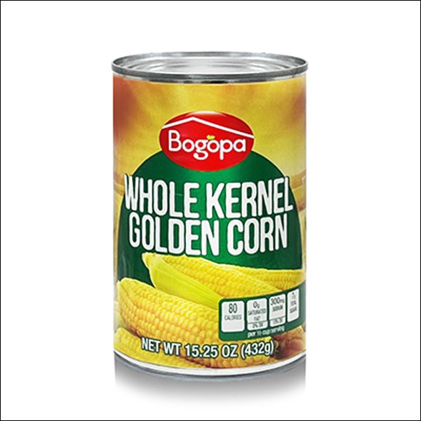 slide 1 of 1, Bogopa Whole Kernel Corn, 15.25 oz