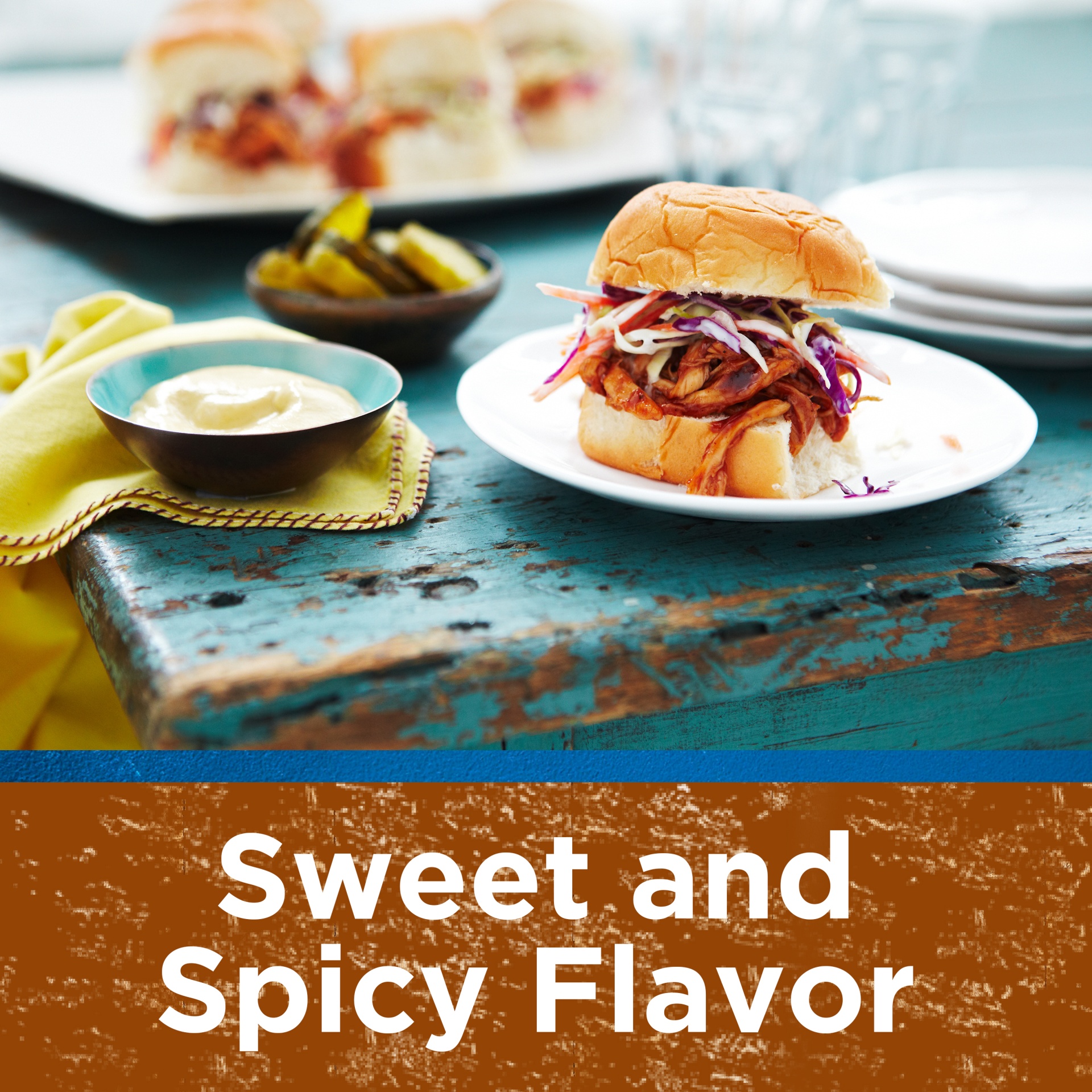 slide 2 of 10, Kraft Sweet & Spicy Slow-Simmered Barbecue Sauce, 18 oz