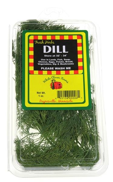slide 1 of 1, White Clover Farm Dill, 1 oz