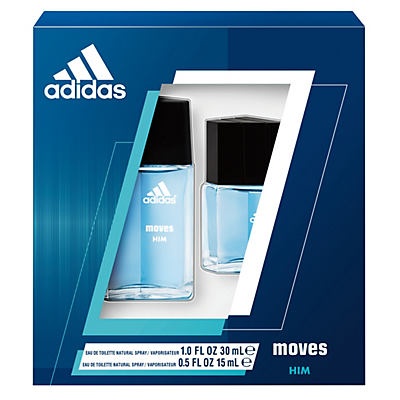 slide 1 of 1, Adidas Moves For Him Fragrance Gift Set, 2 ct
