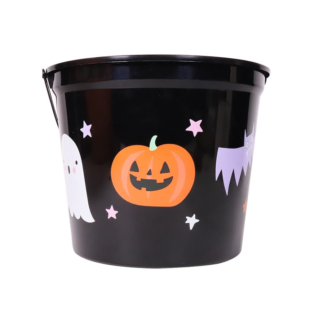 slide 1 of 1, Holiday Home Trick Or Treat Jumbo Bucket - Squad Ghouls, 1 ct