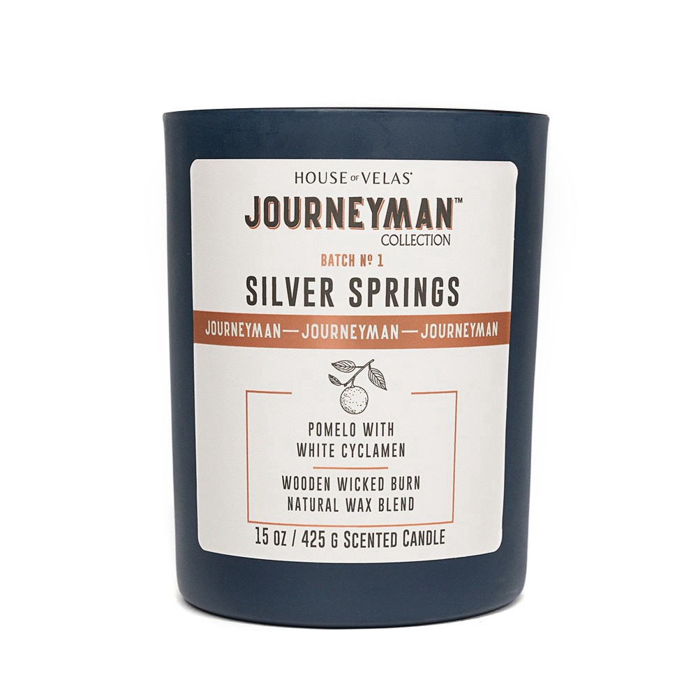 slide 2 of 3, House Of Velas Jar Candle Silver Springs, 15 oz