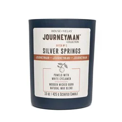 House Of Velas Jar Candle Silver Springs