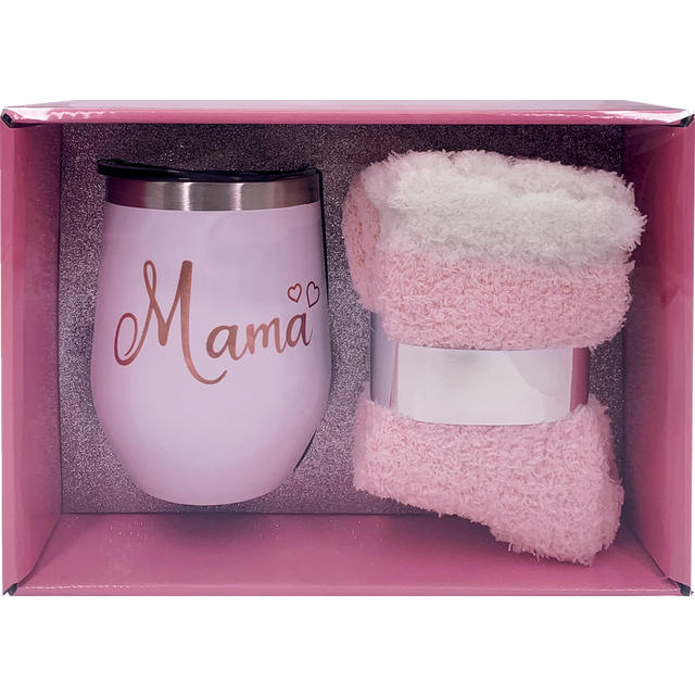 slide 1 of 1, CREATIVE HOME Travel Mug And Sock Set, 1 ct