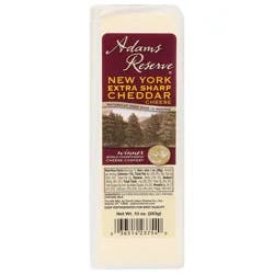 Adams Reserve New York Extra Sharp Cheddar Cheese 10 oz