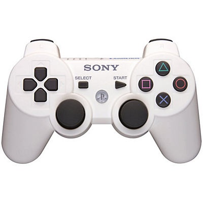 slide 1 of 1, Sony Playstation 3 White Dualshock 3 Controller, 1 ct