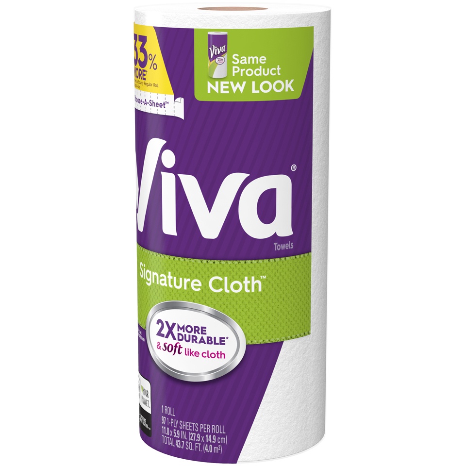 slide 3 of 3, Viva Signature Cloth Choose A Sheet Paper Towels, 1 ct