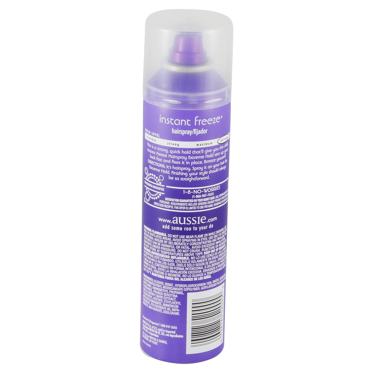 slide 2 of 3, Aussie Aerosol Instant Freeze Hair Spray, 7 oz