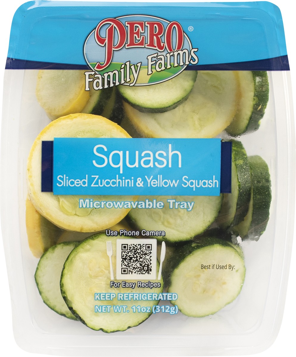 slide 2 of 7, Pero Family Farms Sliced Zucchini & Yellow Squash 11 oz, 11 oz