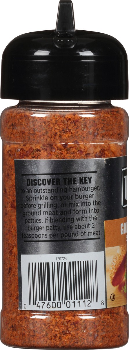 slide 4 of 7, Weber Gourmet Burger Seasoning, Kosher, 2.75 OZ, 2.75 oz