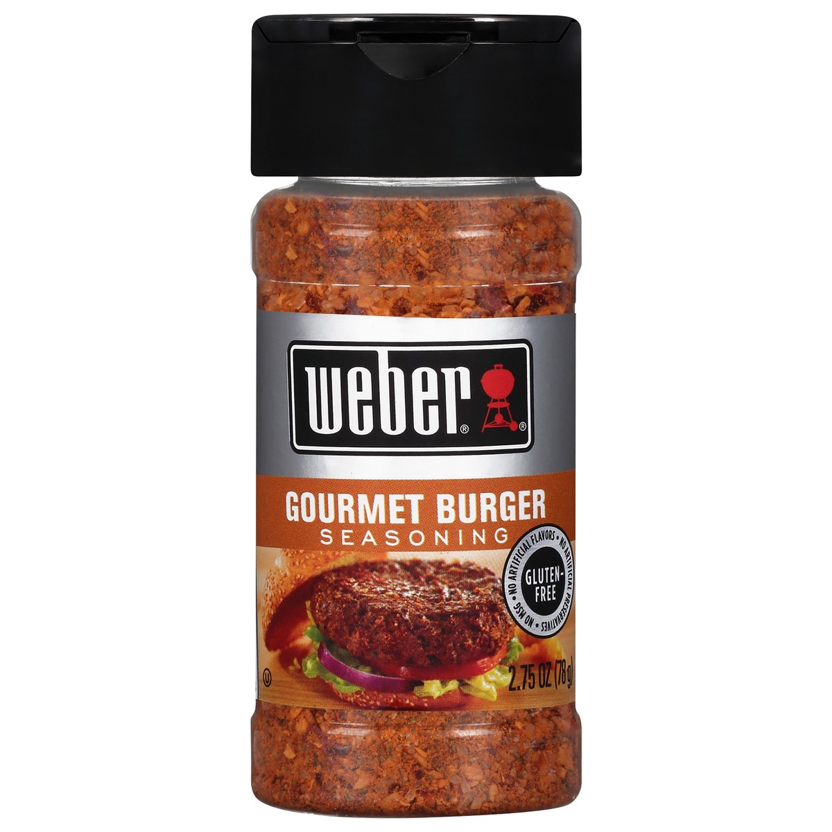 slide 1 of 7, Weber Gourmet Burger Seasoning, Kosher, 2.75 OZ, 2.75 oz