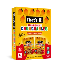 That's It® Organic Fruit Cunchables™ Apple + Mango Crisps
