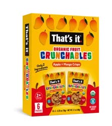 That's It® Organic Fruit Cunchables™ Apple + Mango Crisps