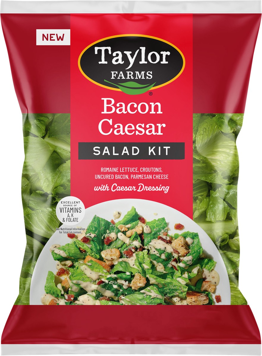 slide 6 of 6, Taylor Farms Bacon Caesar Salad Kit 9.2 oz, 1 ct