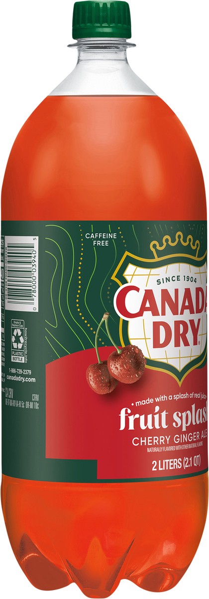 slide 7 of 11, Canada Dry Fruit Splash - 2.1 qt, 2.1 qt