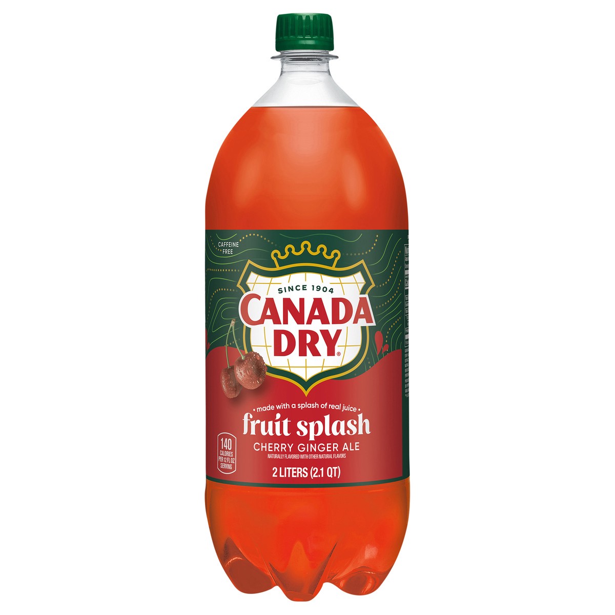 slide 1 of 11, Canada Dry Fruit Splash - 2.1 qt, 2.1 qt