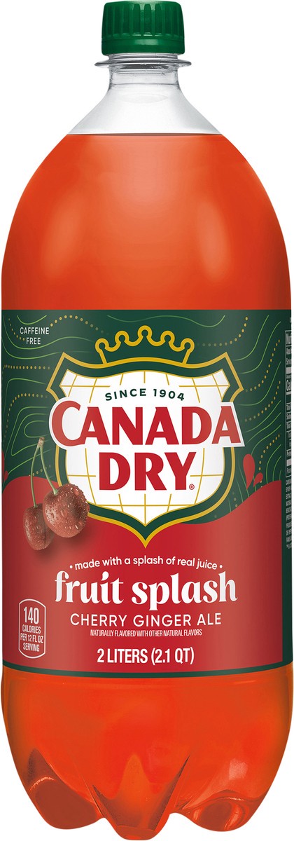 slide 5 of 11, Canada Dry Fruit Splash - 2.1 qt, 2.1 qt