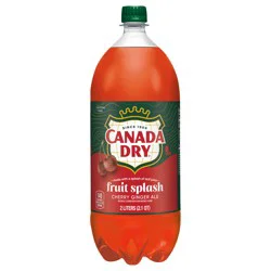 Canada Dry Fruit Splash - 2.1 qt