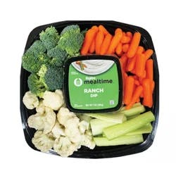 Hy-Vee 10" Vegetable Tray W/Dip Ready To Eat