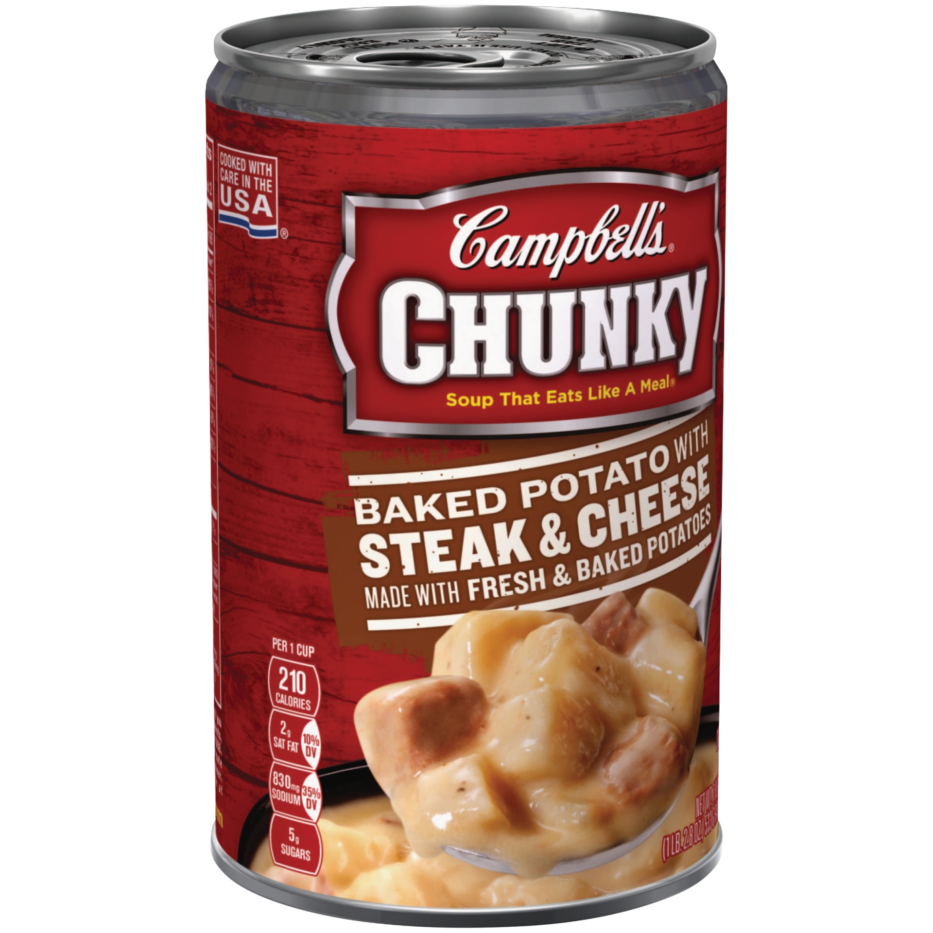 Campbell's Chunky Baked Potato With Steak And Cheese Soup 18.8 oz | Shipt