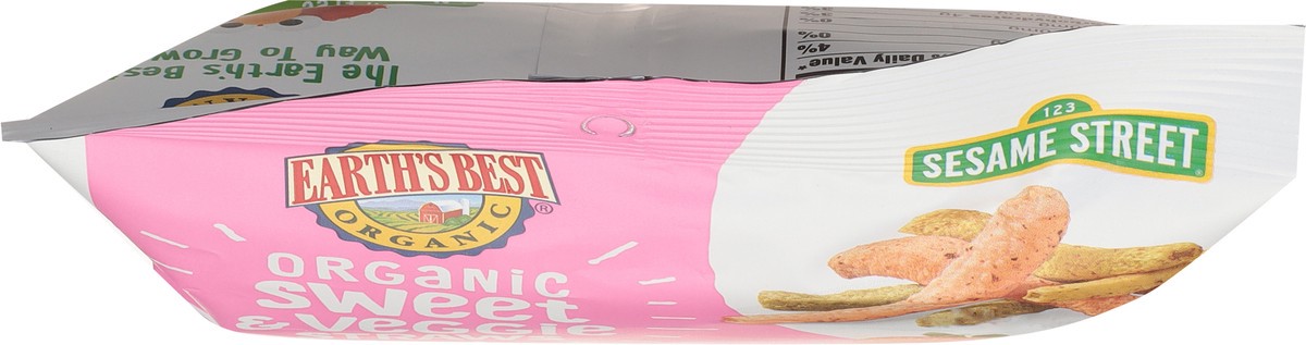 slide 4 of 11, Earth's Best Organic Sweet & Veggie Straws Strawberry Flavored Vegetable & Potato Snack 2.75 oz, 2.75 oz