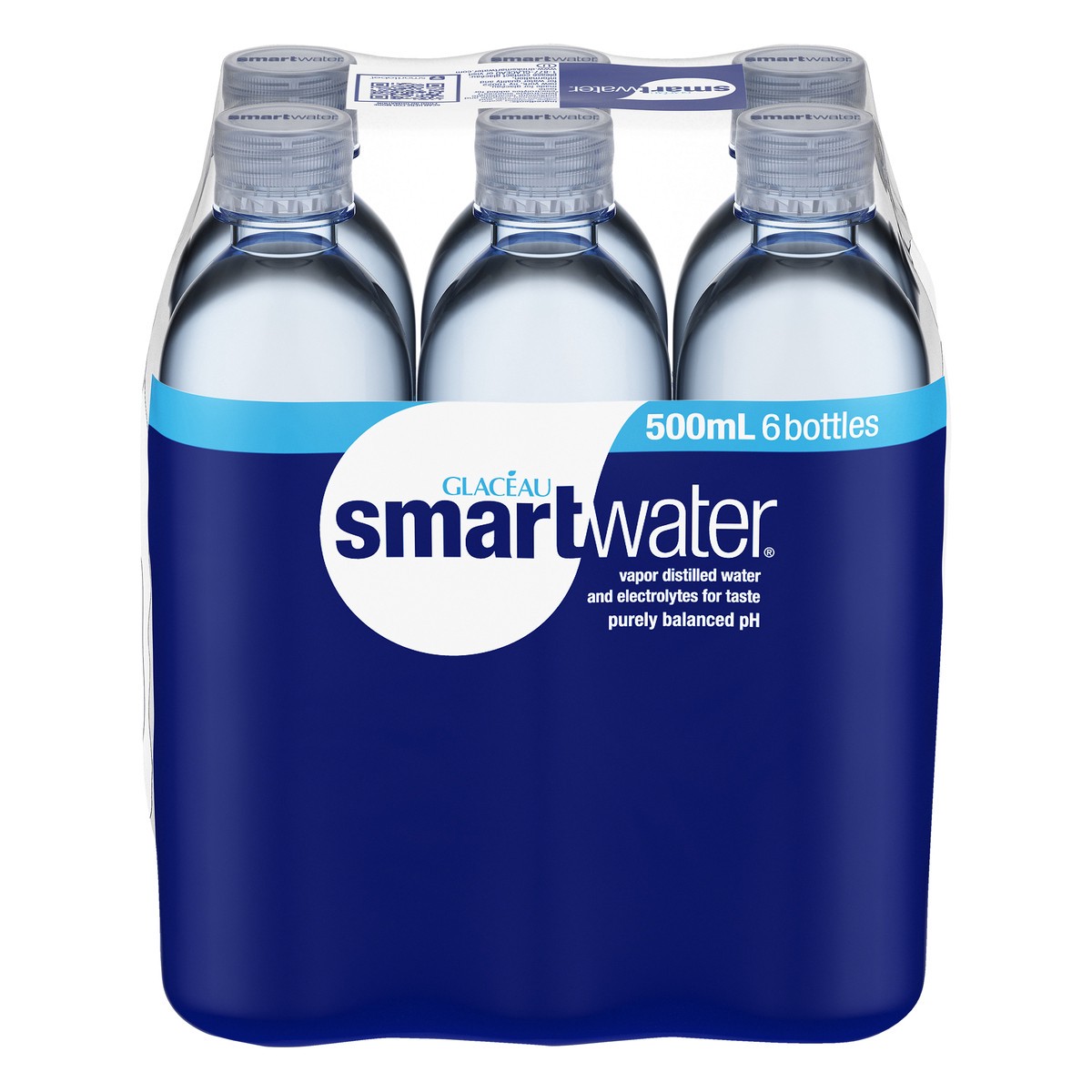 slide 1 of 75, smartwater Water, 6 ct