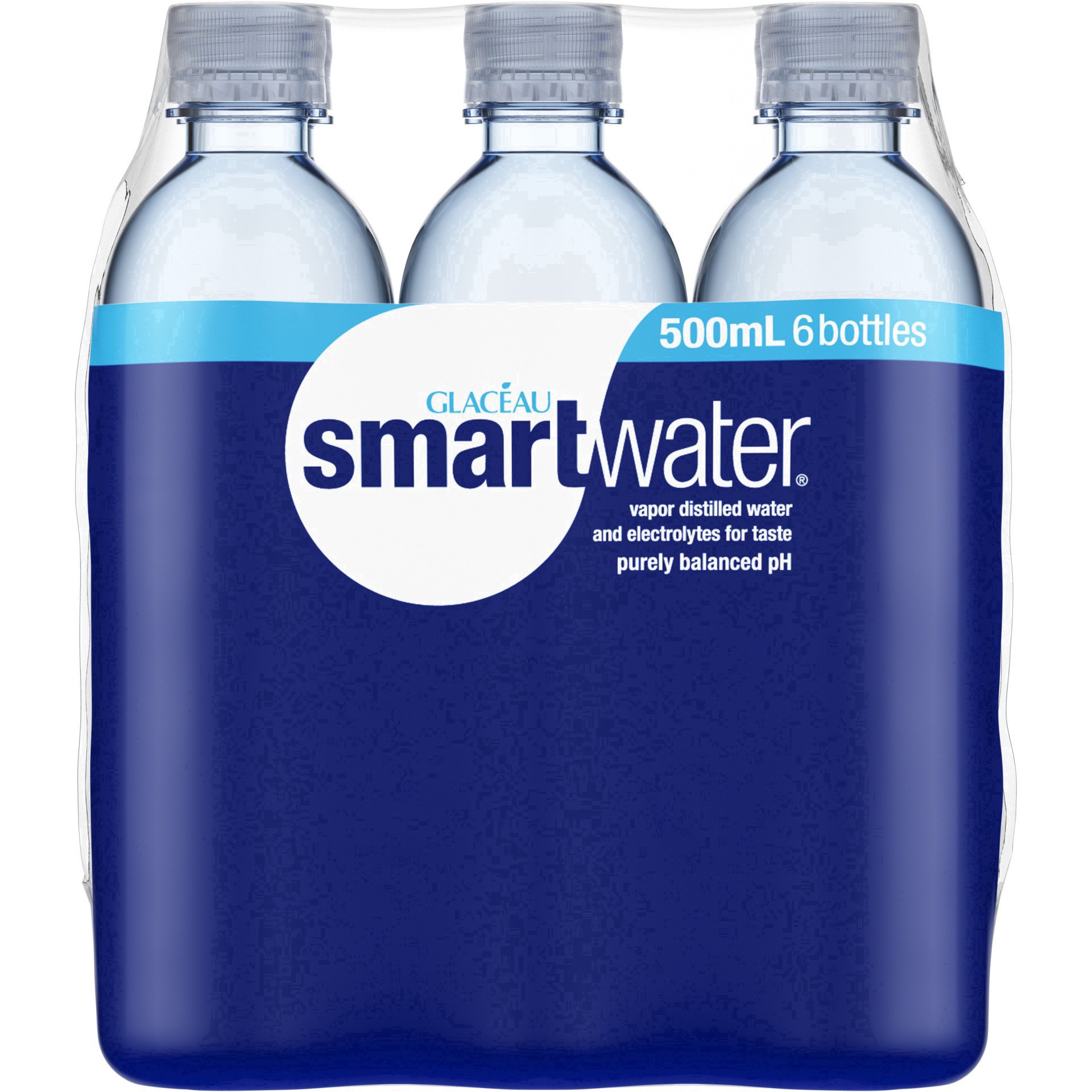 slide 19 of 60, Smartwater Bottles - 6pk/16.9 fl oz, 6 ct; 16.9 fl oz